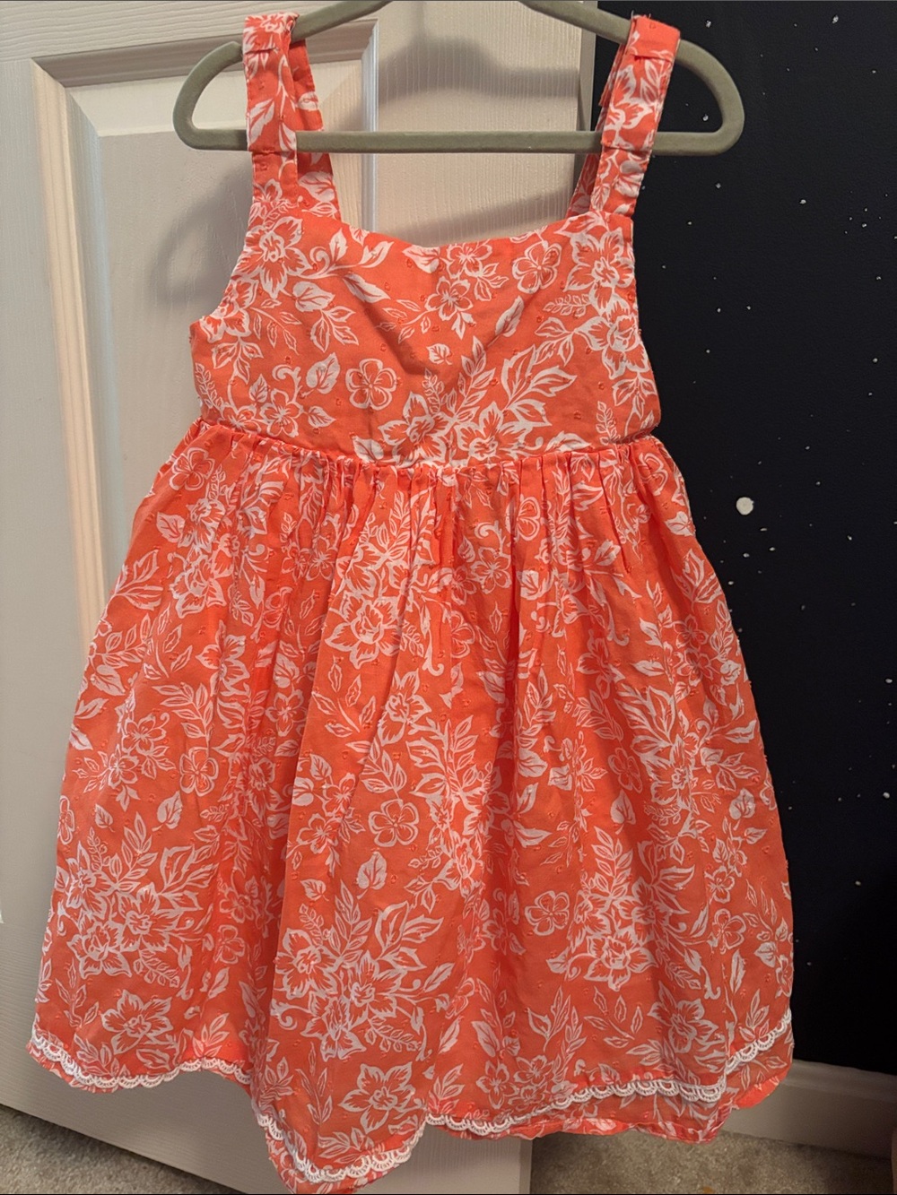 Sigrid Olsen Coral Floral Sundress for Girls